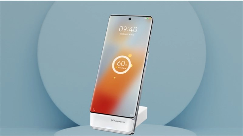 Smartphone mỏng nhẹ với viền siêu mỏng và mặt lưng kính sang trọng.